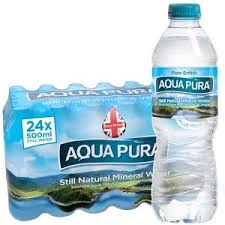 Aqua Pura Still Natural Mineral Water 24x500ml