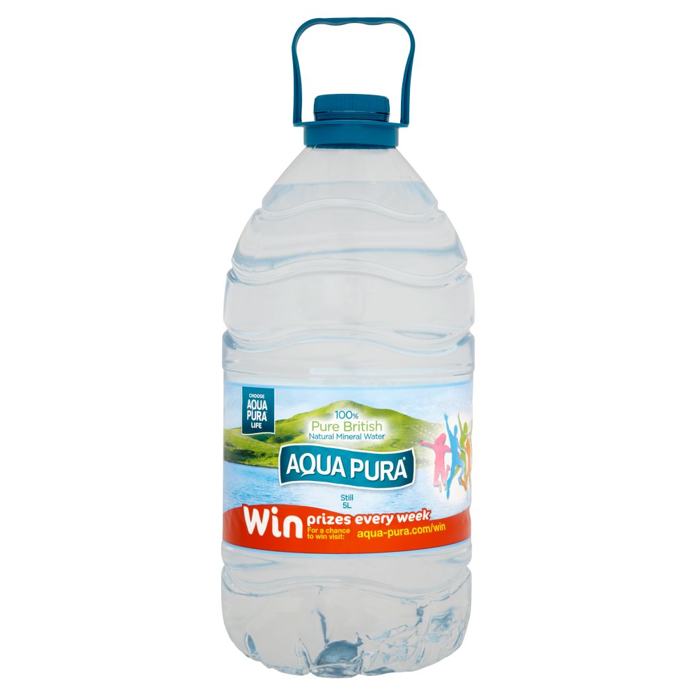 Aqua Pura Still Natural Mineral Water 5 Litre