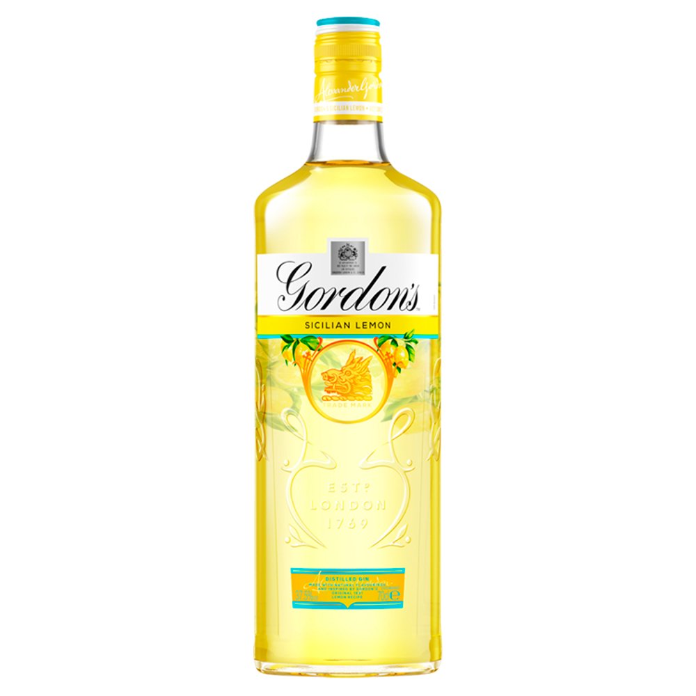 Gordon's Sicilian Lemon Distilled Gin 70cl