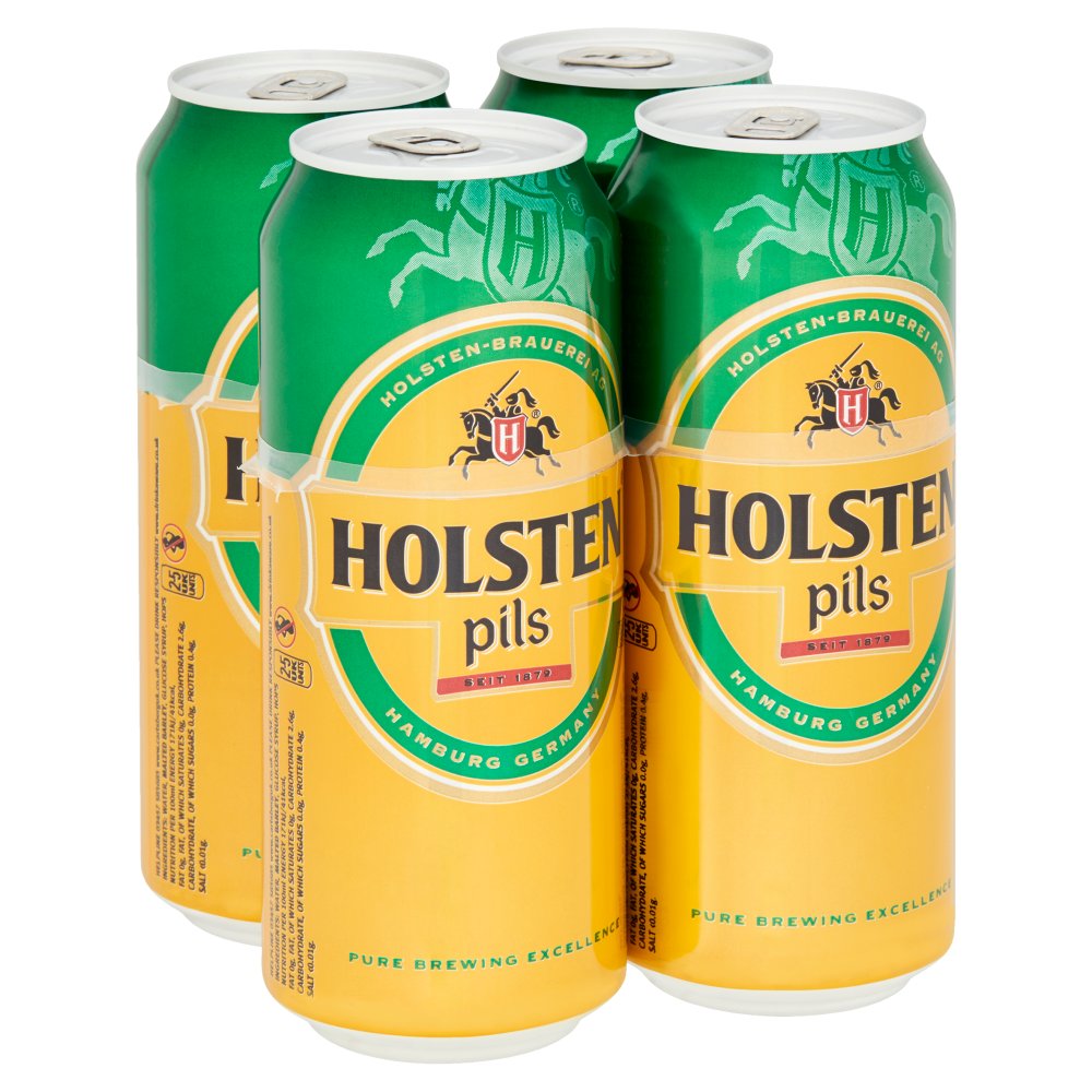 Holsten Pils Premium Lager 4 x 500ml