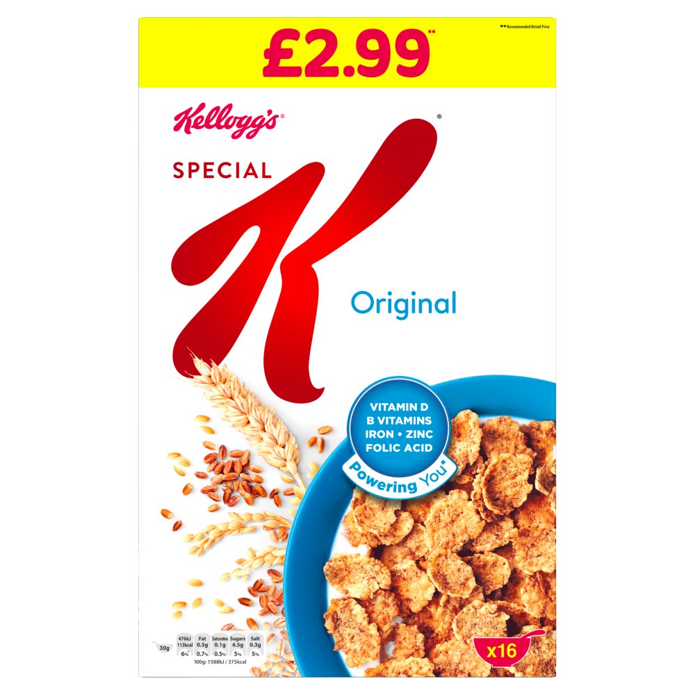 Kellogg's Special K Original Cereal 500g