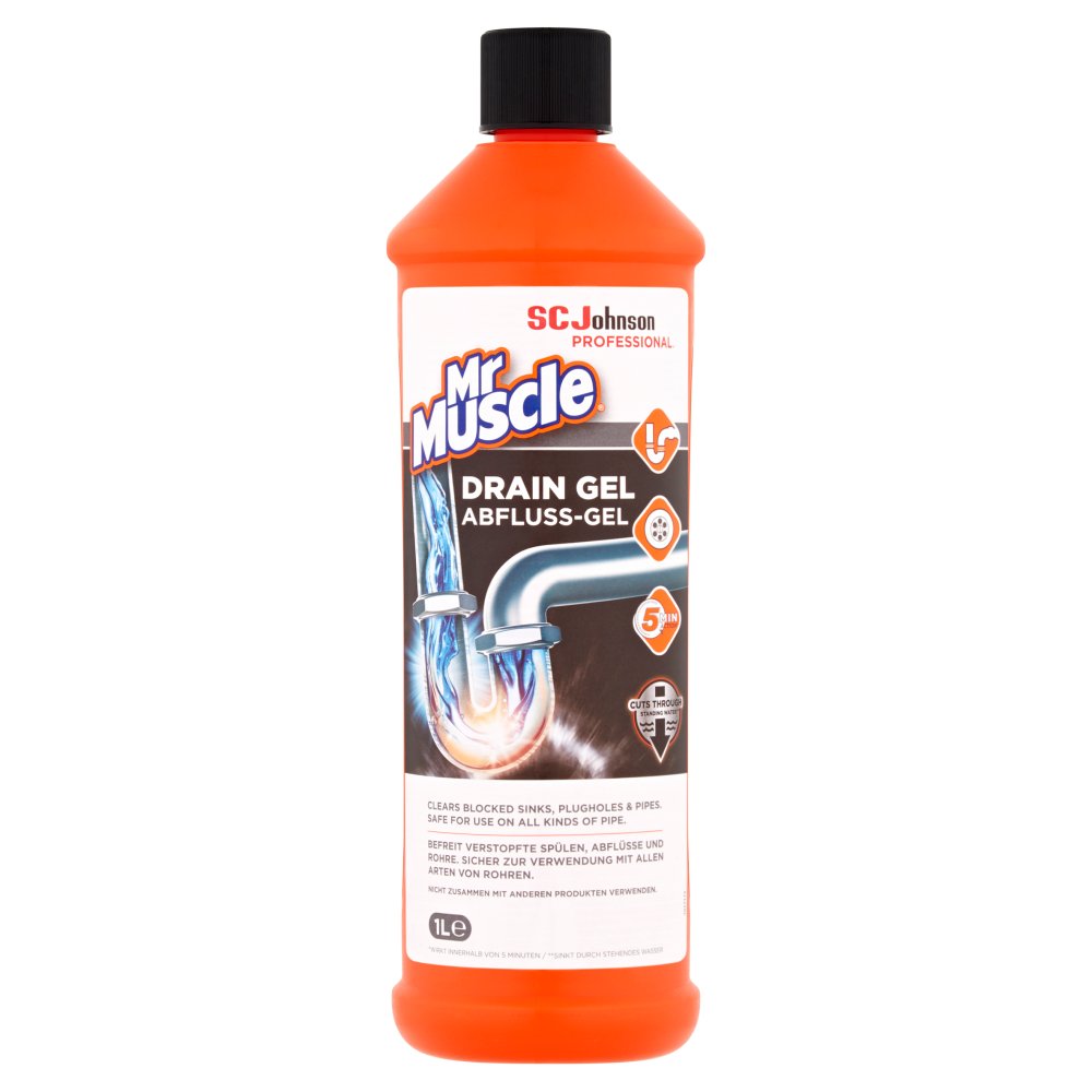 Mr Muscle Drain Gel 1Ltr