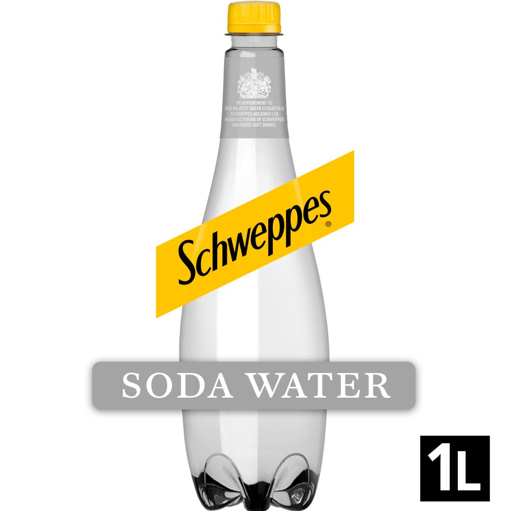 Schweppes Original Soda Water 1L