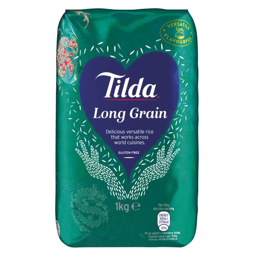 Tilda Long Grain Rice 1kg