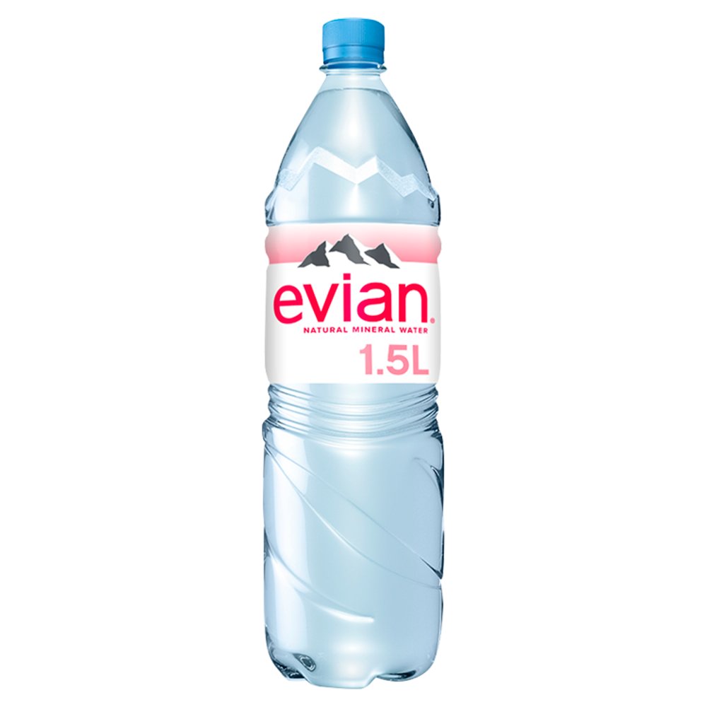 Evian Natural Mineral Water 1.5L